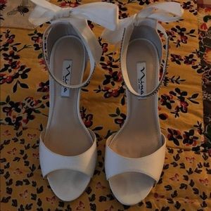 Nina New York ivory wedding shoes